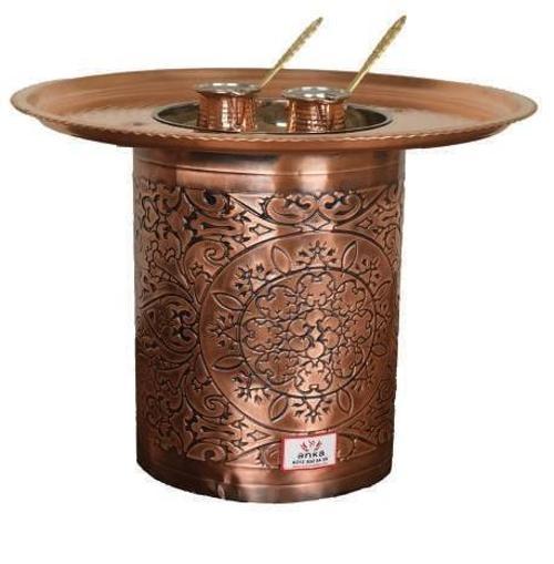 Tepsili Kumda Kahve Makinası Ø50x60 cm