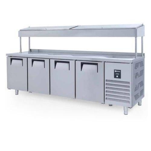 Make Up Buzdolabı 650 Lt 4 Kapılı Yüksek