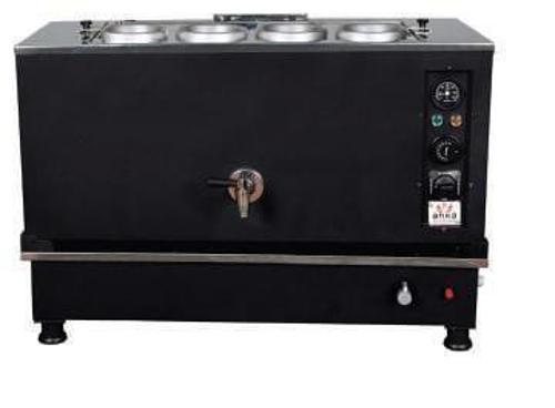 Pro Kompakt Full Otomatik Çay Makinası 4 Demlikli 40 Litre Siyah Elektrikli Doğalgazlı