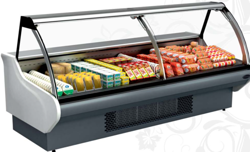 İçten Motorlu Reyon Dolabı 375 x 116,x 125 (cm)