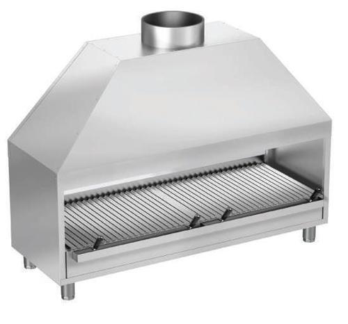 Paslanmaz Kapalı Izgara 120cm