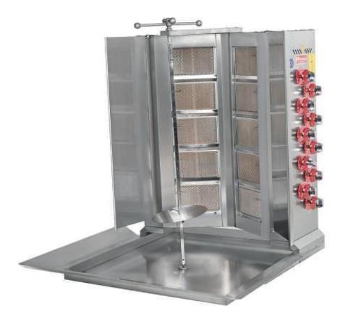 Döner Ocağı 4 + 4 Doğalgazlı