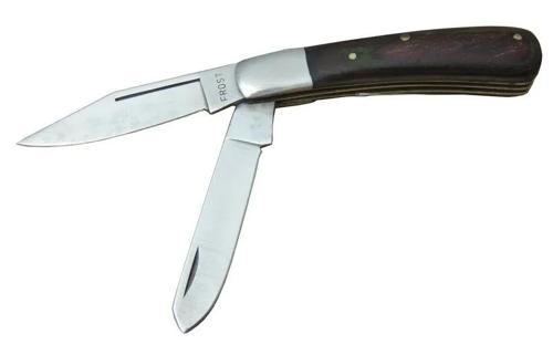 K-29 Falkon Çiftli Çakı 14 Cm - Ahşap Sap, Manuel