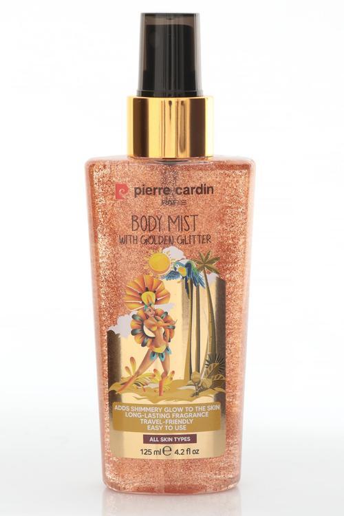 Body Mist With Golden Glitter-Altın Işıltılı Vücut Spreyi-125 ml