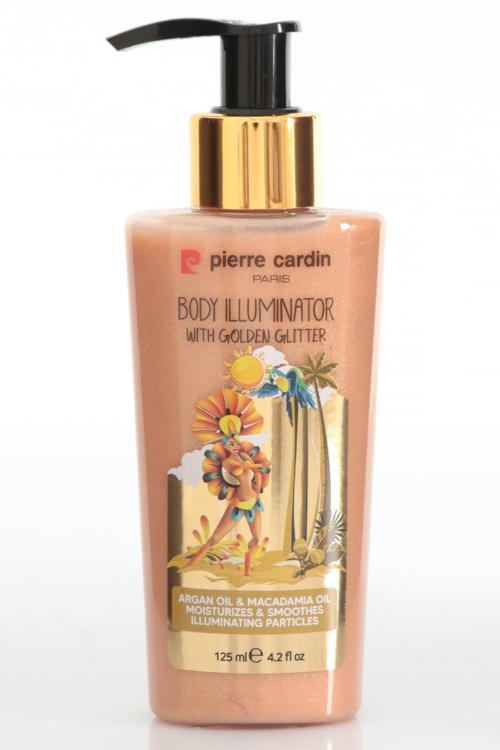 Body Illuminator With Golden Glitter-Altın Işıltılı  Vücut Aydınlatıcı-125ml