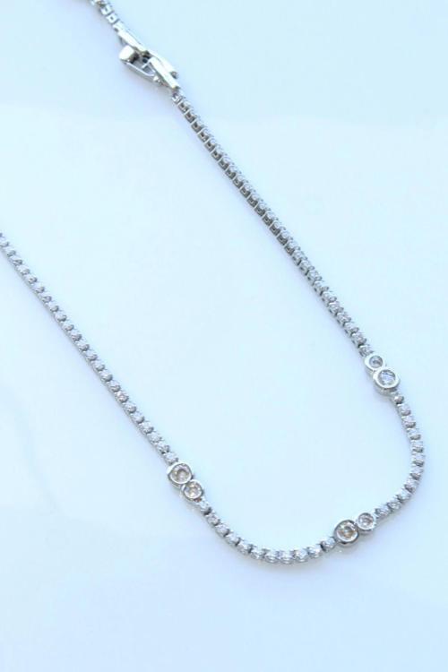 V.İ.P Seri Full Taşlı Su Yolu Çoklu Damla Model Renk Atmaz Kararmaz Garantili Kadın Çelik Bileklik