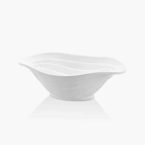 18023 Beyaz 23x16cm Gastrobutik Düet Kase