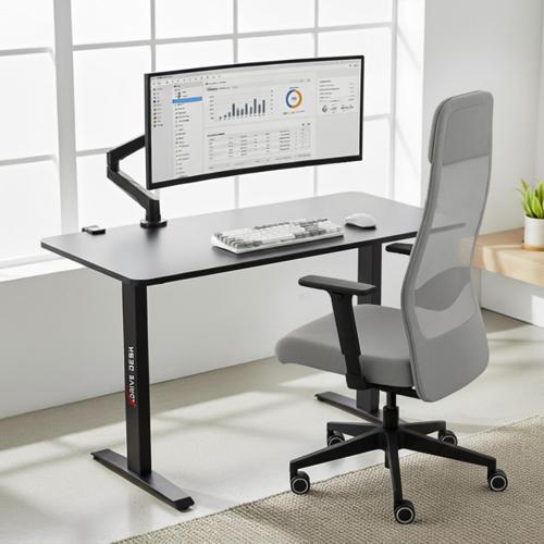 Rüzgar Çalışma Masası Siyah (160x70)