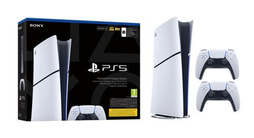 Playstation 5 Slim Dijital CFI-2116B 825GB + 2. DualSense Ps5 Kol (İthalatçı Garantili)