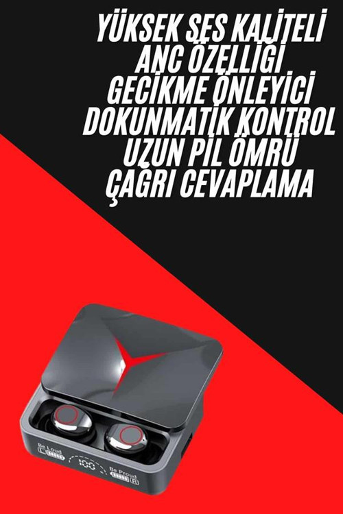 Tws Powerbank Kutulu Dijital Göstergeli Bluetooth Kulaklık Kablosuz Kulakiçi Kulaklık