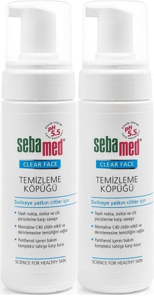 Clear Face Yüz Temizleme Köpüğü 150ML (2 Li Set)