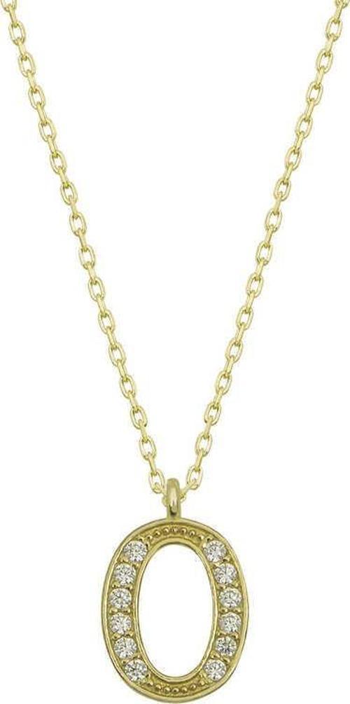 925 Ayar Gümüş O Harfi Kadın Gümüş Kolye