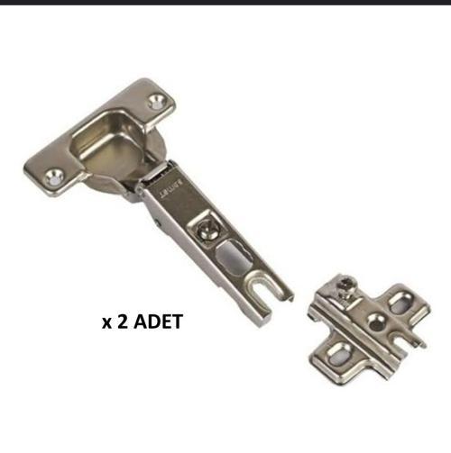 düz standart menteşe çelik 02 adet mobilya kapakları için