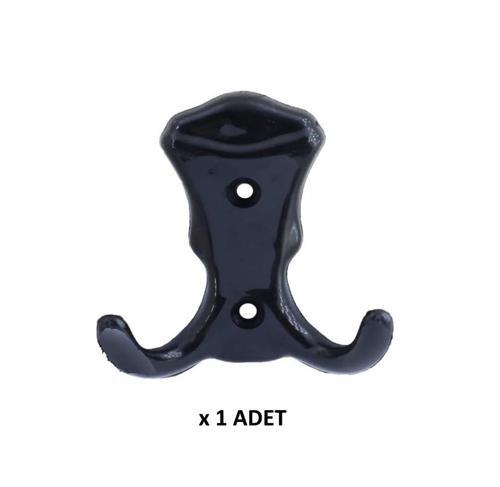 elbise banyo askılığı siyah plastik askı askılık 1 adet