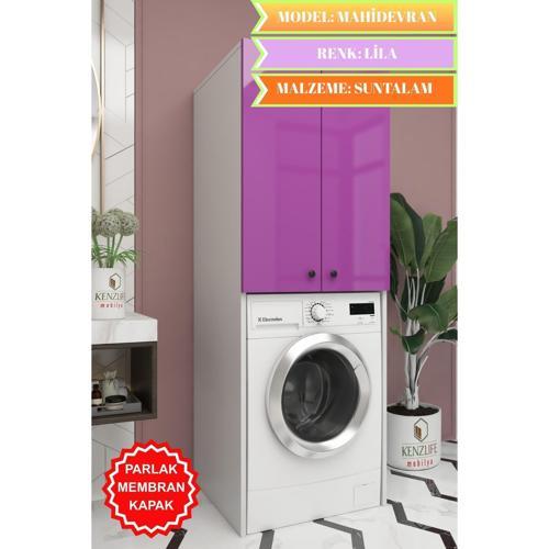 membran çamaşır-kurutma-bulaşık makinesi dolabı mahidevran llabyz düz 180*70*60 mebran kapak suntalam gövde