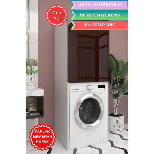 membran çamaşır-kurutma-bulaşık makinesi dolabı mahidevran khvbyz düz 180*70*60 mebran kapak mdf gövde
