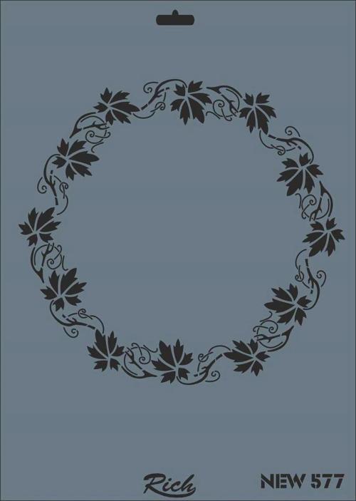 Stencil Boyama Şablonu 25x35 cm. NEW-577