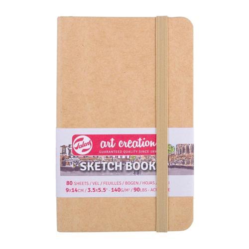Art Creation Sketchbook Sert Kapak Eskiz Çizim Defteri 140 gr. 9x14 cm. 80 yp. KRAFT YELL