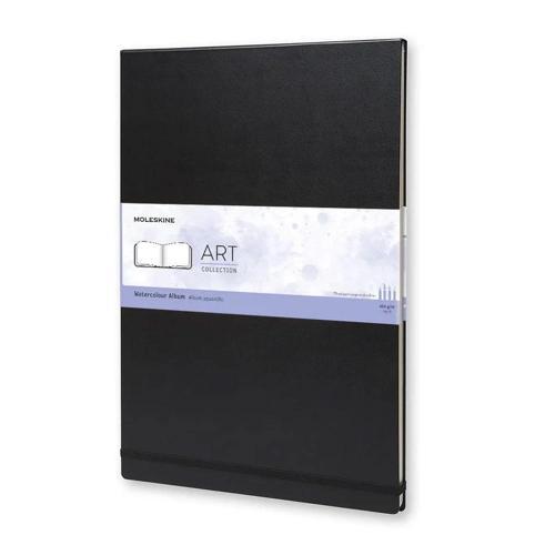 Art Collection Album Sert Kapak Suluboya Defteri 29x42 cm. 200 gr. 60 Sayfa Siyah