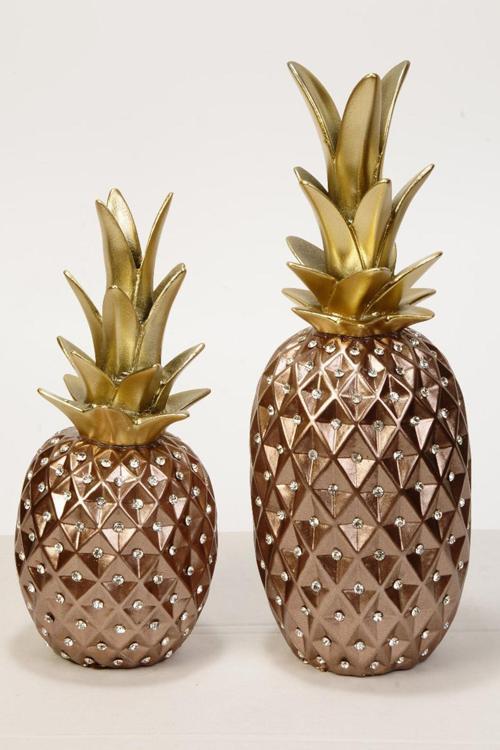 Ananas Biblo Bronz
