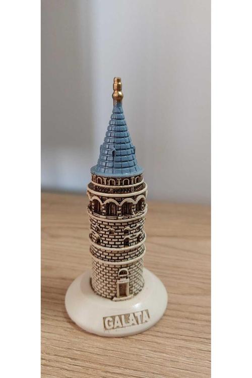 Galata Kulesi Biblo 11.5 Cm Bej