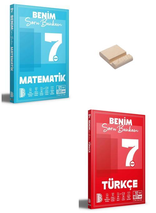 Benim Hocam 7. Sınıf Matematik ve Türkçe Soru Bankası + Telefon Standı