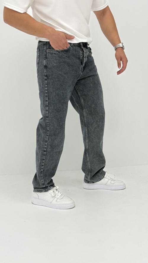 Lucia Baggy Denim Orta Mavi Erkek Jean Pantolon