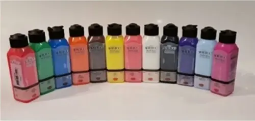Akrilik Boya Karışık Renkler Set 140 ml 12'li