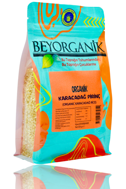 Organik Pirinç Karacadağ 500gr