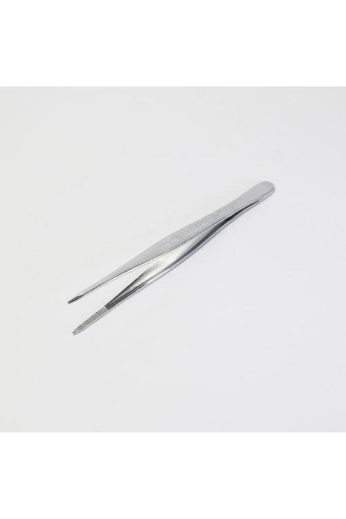 Penset 13 Cm Düz-Sivri Uçlu Nikel Kaplama