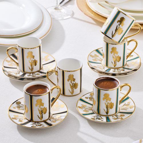 Cyra 12 Parça 6 Kişilik Kahve Fincan Takımı 90 ml