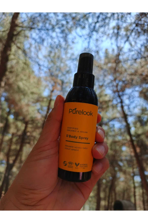 S,Body Organik Sertifikalı 125 Ml Tüm Vücut Spreyi