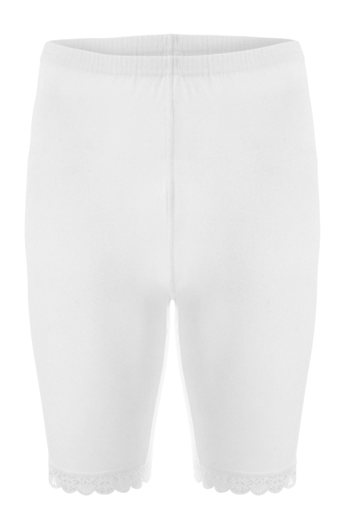 %100 Pamuk Bayan Dantelli Tayt 421