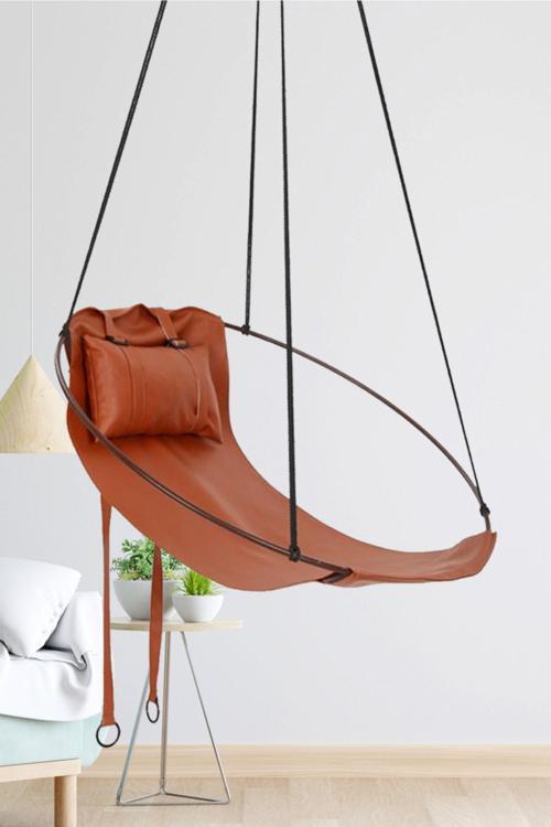 Lisa Metal Asma Salıncak Balkon, Bahçe Ve Oturma Odası Salıncağı