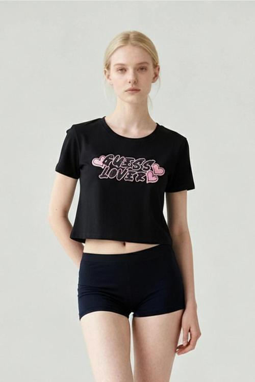 Fosca Kadın Siyah Aktif Boxy Fit T-Shirt V5BI06J1314-JBLK