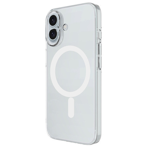 iPhone 17 Kılıf M-safe Şarj Özellikli Şeffaf Kamera Çerçeveli Porto Kılıf