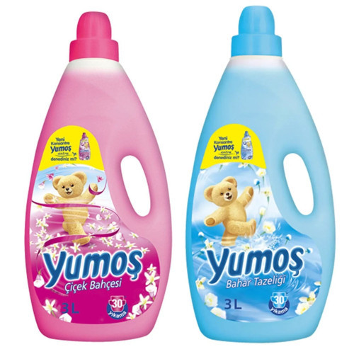 Çamaşır Yumuşatıcısı 3 lt Bahar ve Çiçek Bahçesi 2 li