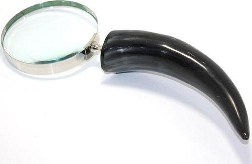 Boynuz Saplı Büyüteç Dekoratif Hediyelik