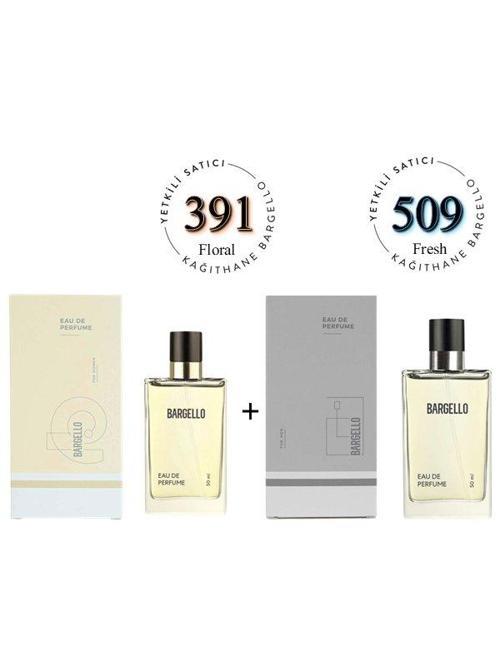 391 + 509 Kadın / Erkek Parfüm Edp Floral / Fresh - Mnms391509