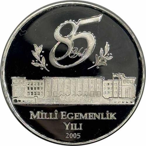 Milli Egemenlik Yılı Gümüş Sikke Coin