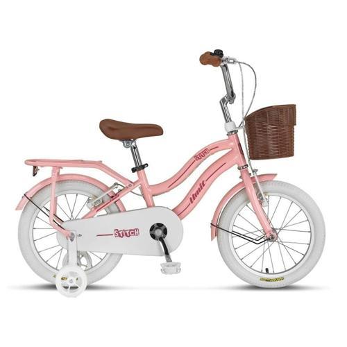 1641 STITCH L-ATB-V-KIZ ÇOCUK BİSİKLETİ 16 JANT PEMBE