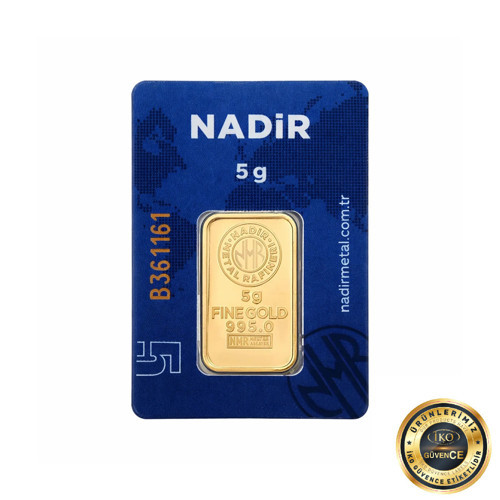 5 gr 24 Ayar Nadir Gram Altın