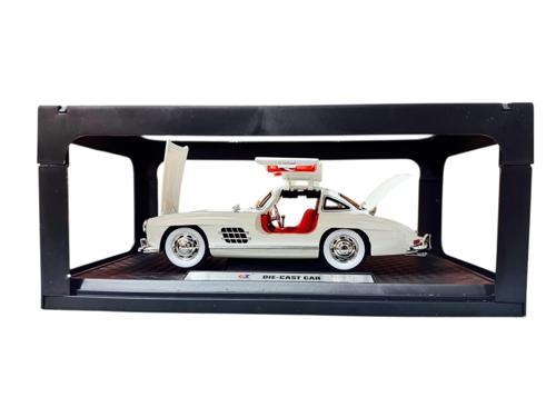 1:24 Metal Model Koleksiyon Araba Mercedes-Benz 300 SL Beyaz 21 CM CZ174B