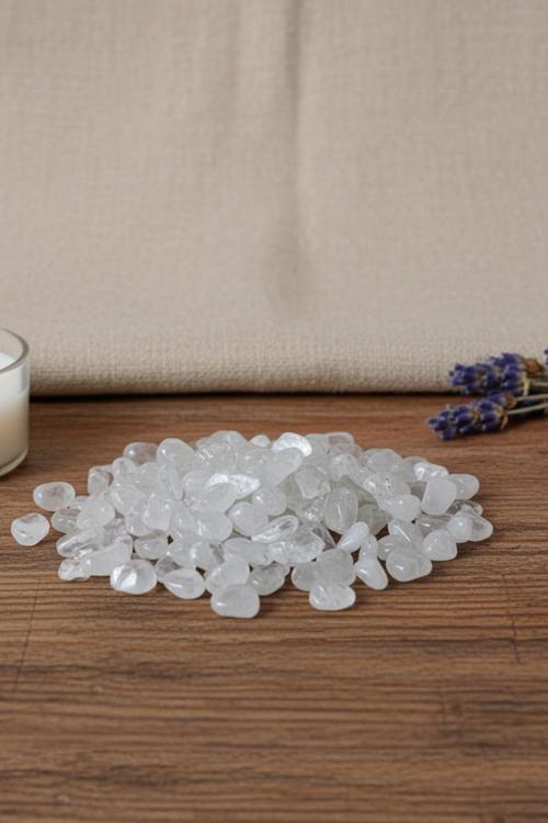 Doğal Ham Kristal Kuvars Küçük Şekilsiz Taşlar ( 50 GR Paketler ) - KT0308