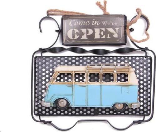 Dekoratif Metal Kapı Yazısı Minibüs Dekorlu