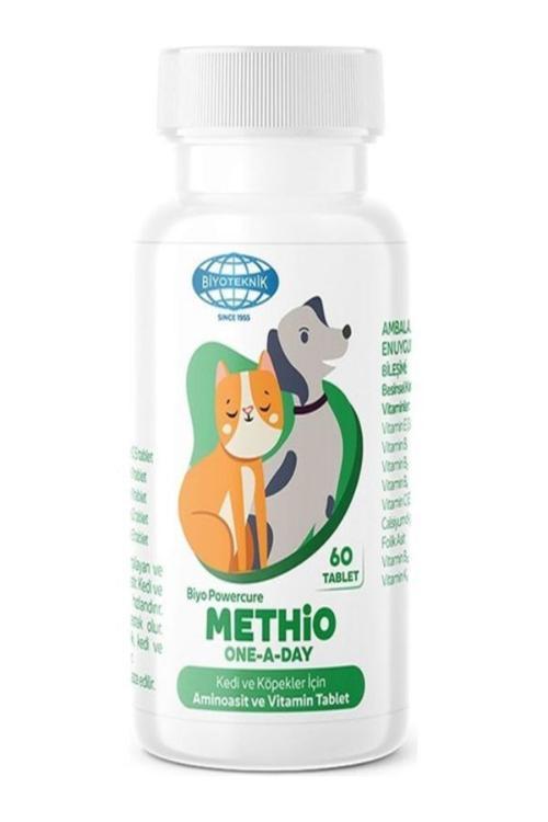 Biyo Methio One A Day Kedi Ve Köpek Vitamin 60 Tablet ( Kedi Ve Köpekler Için Protein )