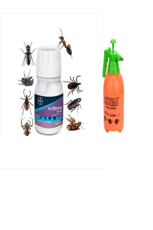 Haşere İlacı K-Othrine Sc 50 50 Ml - 2 Litre Ilaclama Pompası