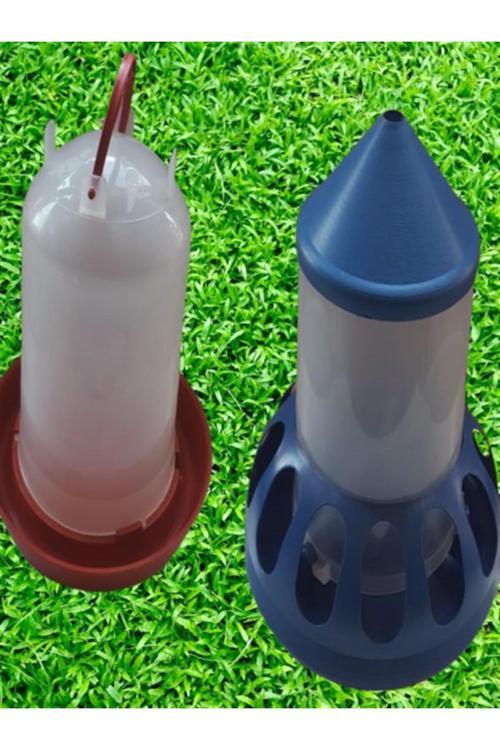 Civciv Yemliği 2 Kg & Civciv Suluğu 3 Lt (Civciv, Keklik, Bıldırcın Ve Diğer Kanatlı Hayvanlar Için)