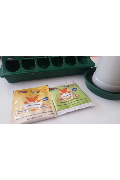 Smart Prolive 50 Gr+ Smart Vitaplus 50 Gr + 30 Cm Civciv Yemlik + 1 Lt Civciv Suluk