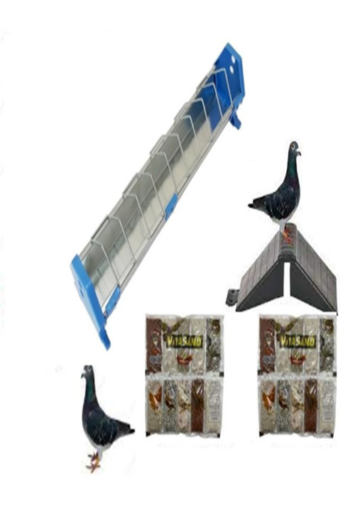 50 Cm Güvercin Metal Yemlik